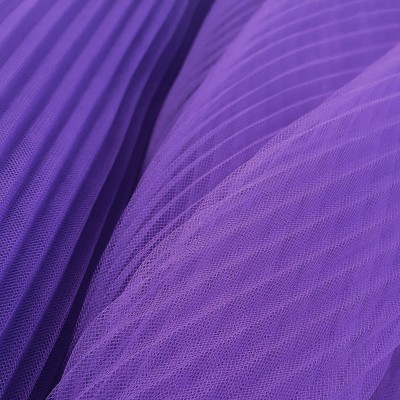 30 Сине-фиолетовый фатин-плиссе