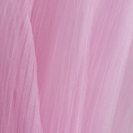 34-2 Светло-розовый фатин-плиссе