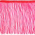 40 Флуо-тепло-розовая бахрома 15 см, flo pink