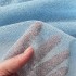 11 Голубая глиттерная ткань, мелкие блестки