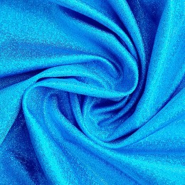 19-2 Голубая мерцающая на голубом бифлексе, голограмма эластичная Premium, Италия