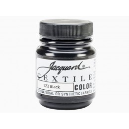 Краска по ткани "Jacquard Textile Colors" №122 черный
