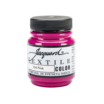 Краска по ткани "Jacquard Textile Colors" №104 розовый
