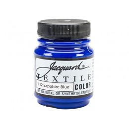 Краска по ткани "Jacquard Textile Colors" №112 сапфировый синий