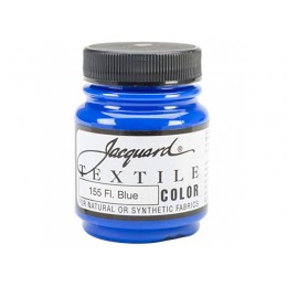 Краска по ткани "Jacquard Textile Colors" №155 синий флуоресцентный