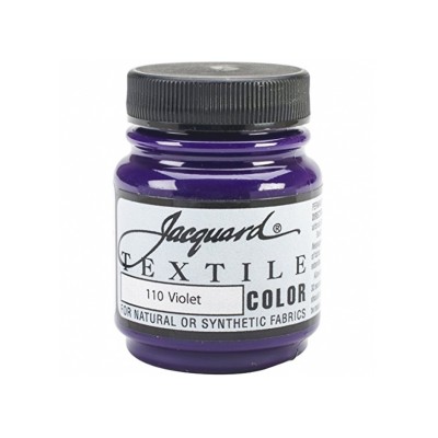 Краска по ткани "Jacquard Textile Colors" №110 темно-фиолетовый