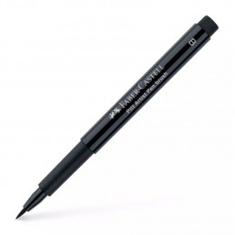 Черный маркер Faber Castell Pitt Artist Pen, наконечник - кисть